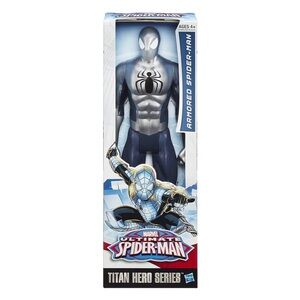 Marvel Silver and Black Spider-Man Figure